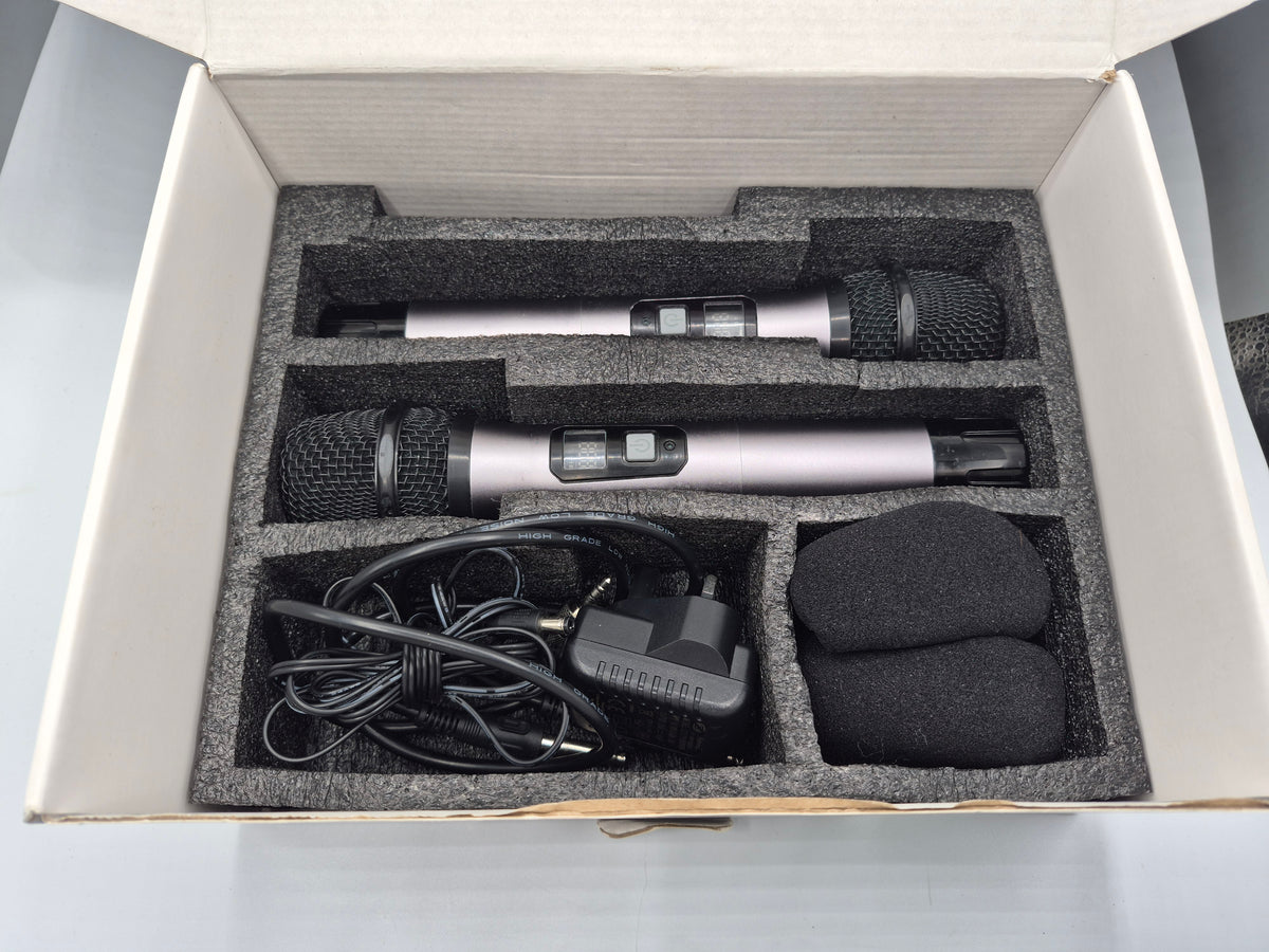 Tonor tw820 wireless mics Black, Grade - B