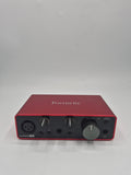 Focusrite Scarlett Solo 3rd Gen Red, Grade - B
