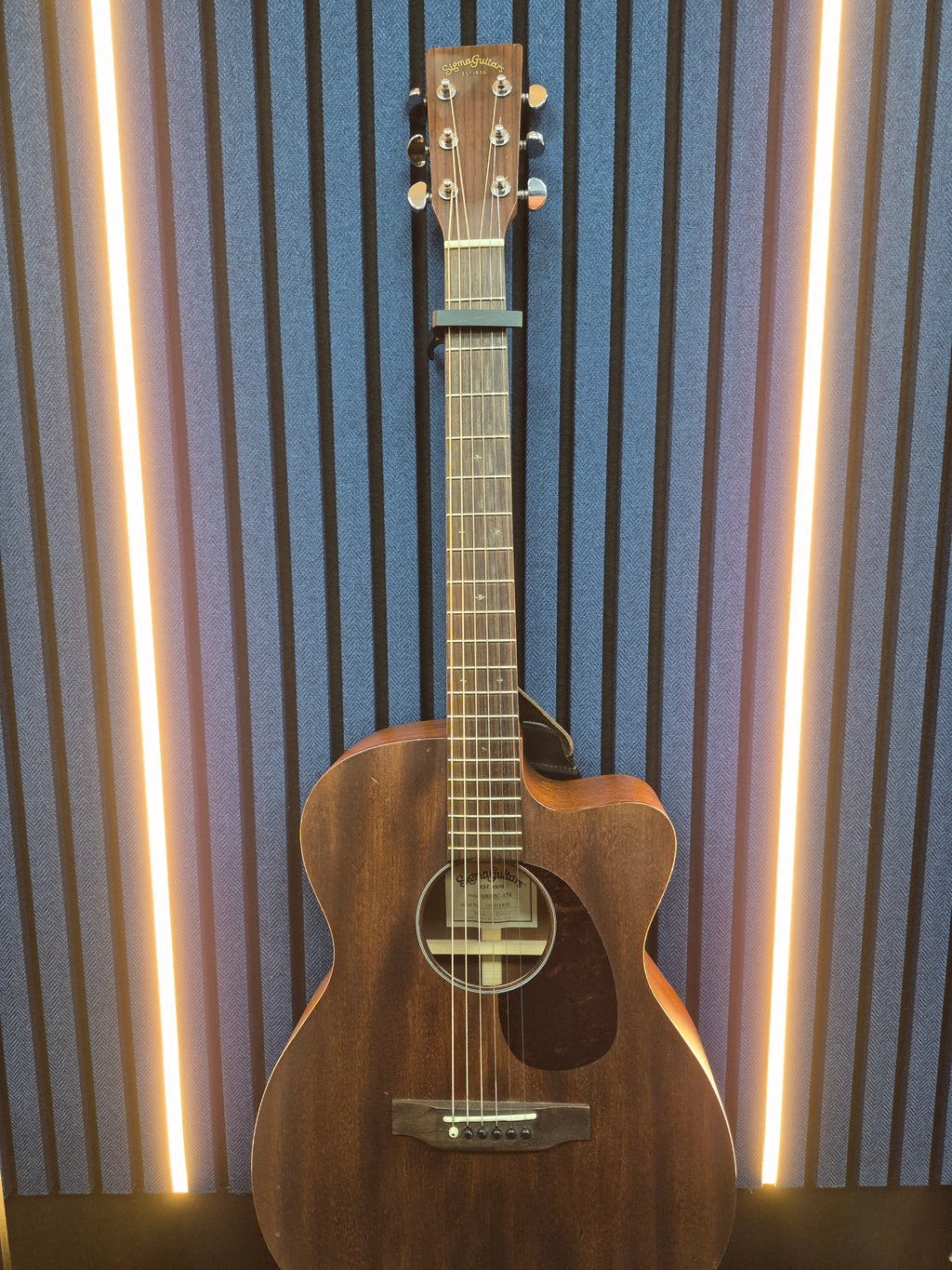 Sigma 000M-15E Electro Acoustic Guitar Brown, Grade B