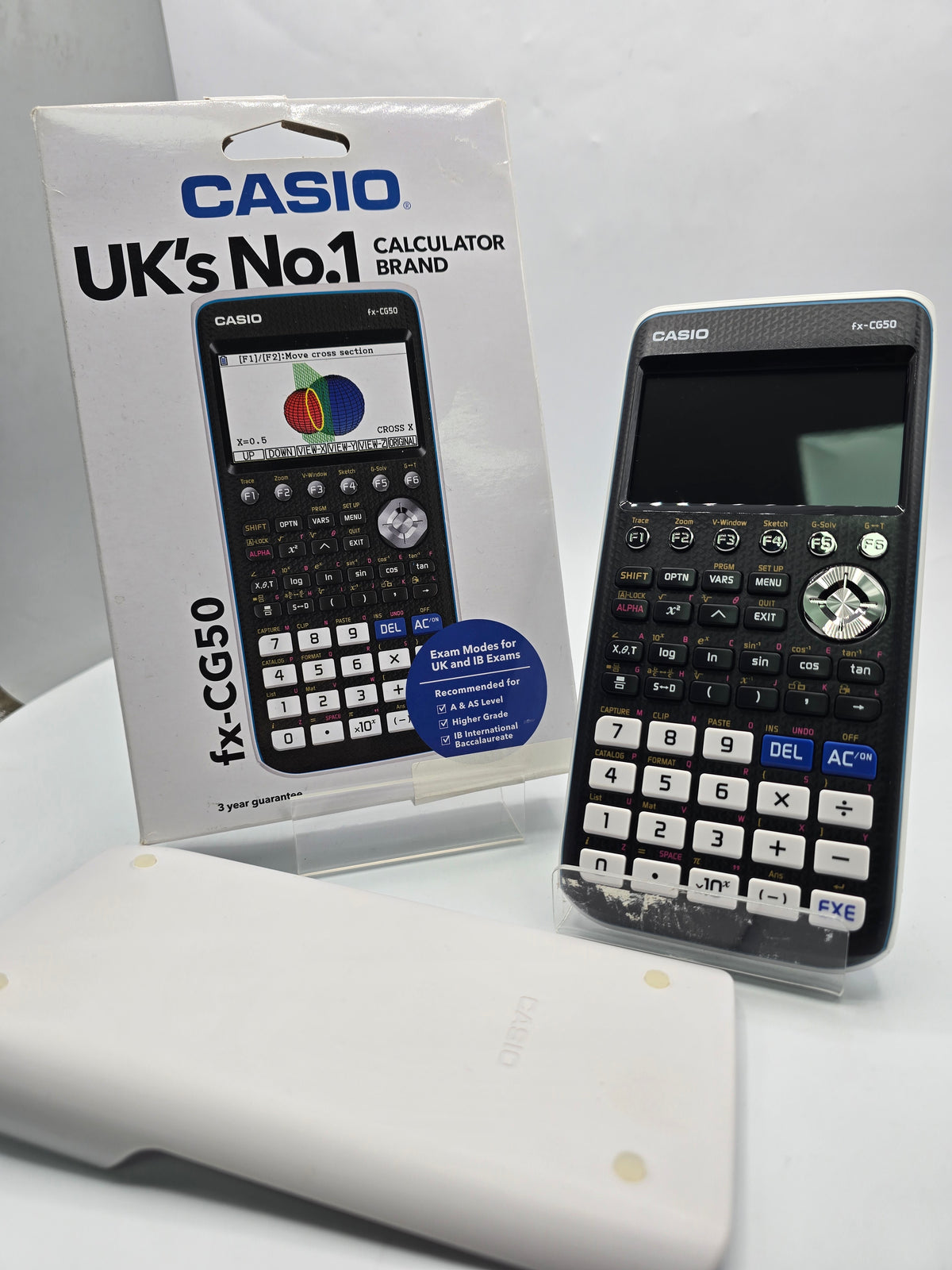 Casio fx-CG50 colour graphic calculator, Grade A