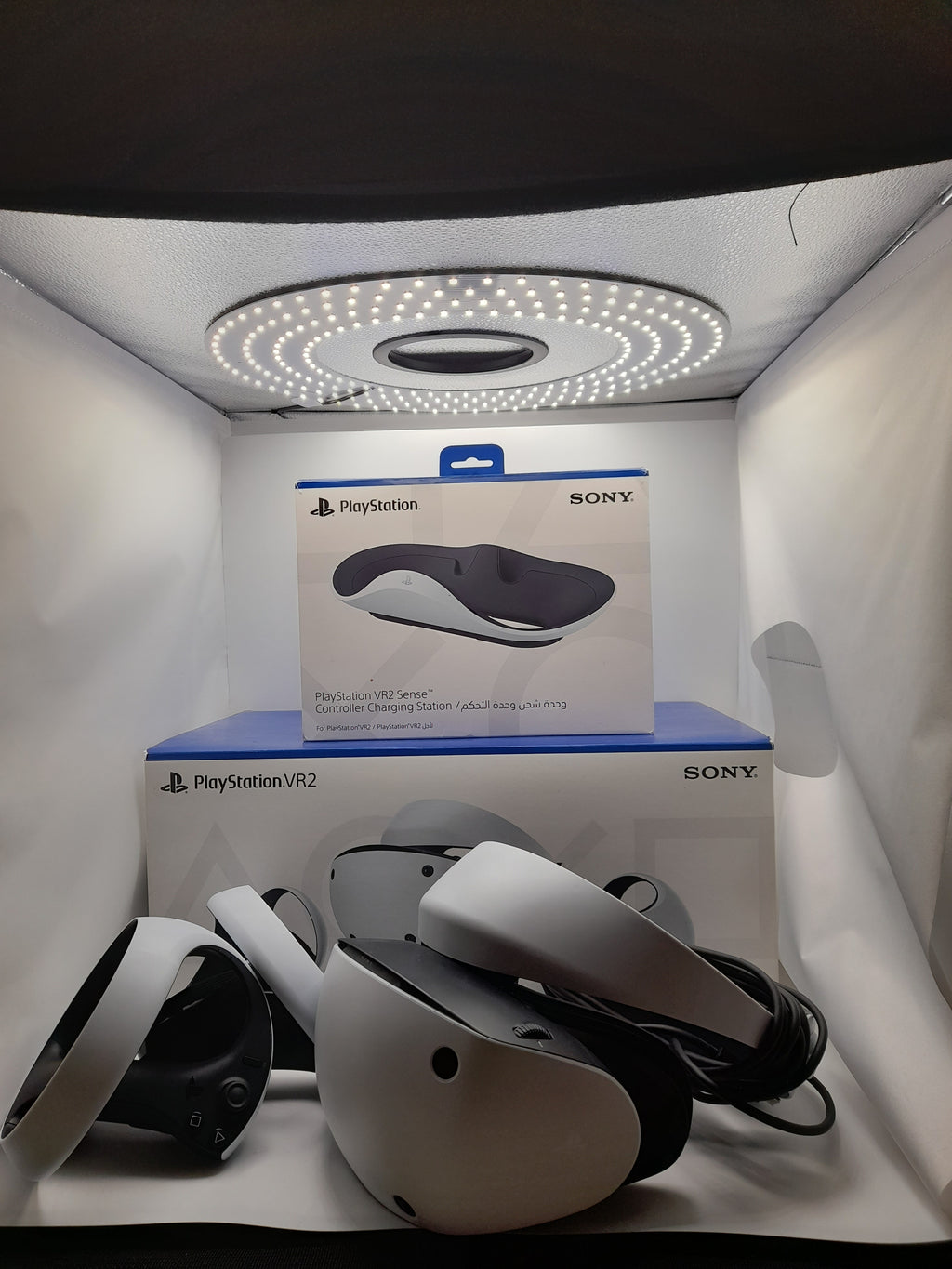 Playstation VR2 And Slaystation VR2 Sense Controller Charging Station,Grade B, Boxed