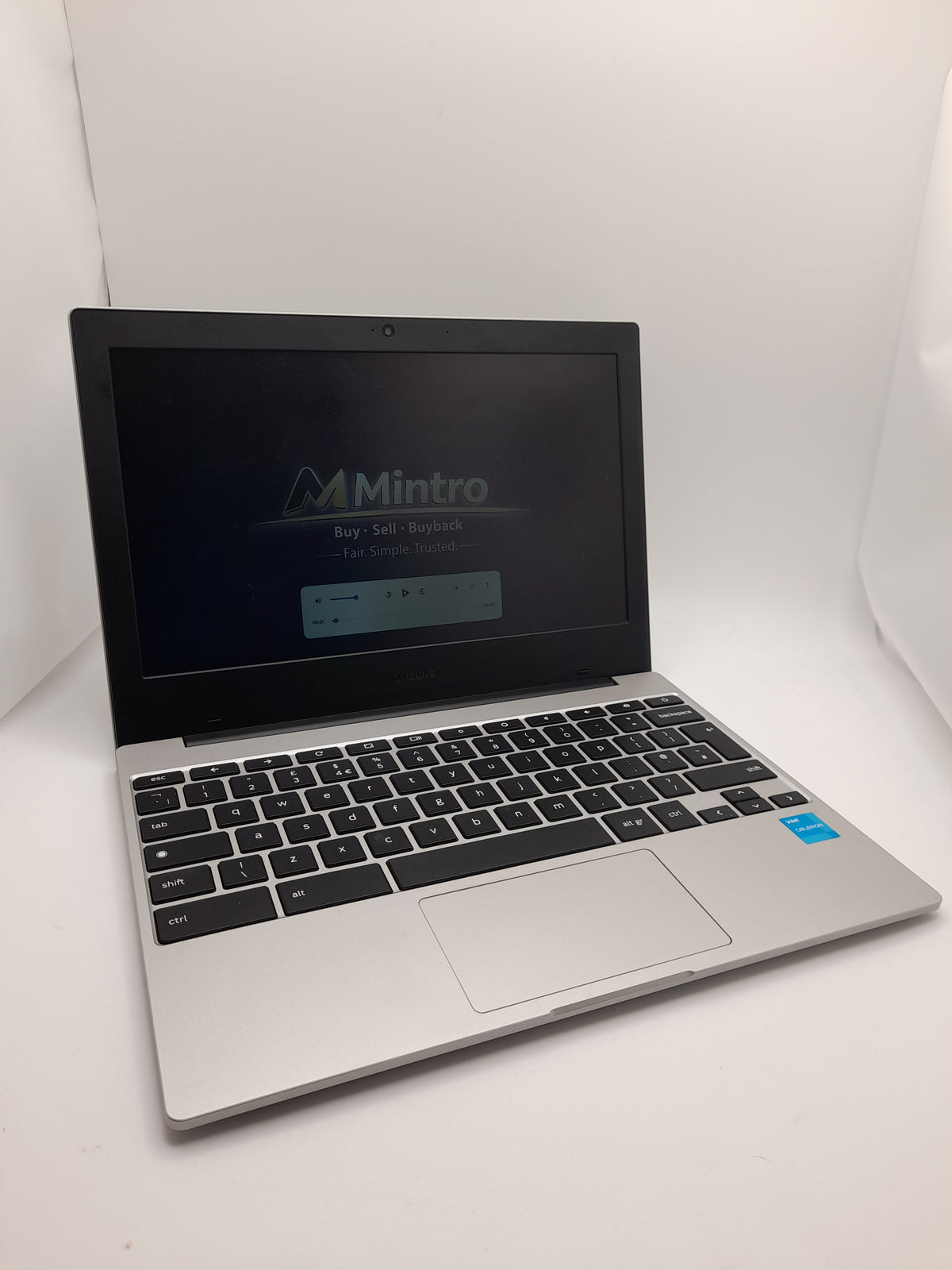 Samsung Chromebook , Intel Celeron ,128GB SSD, 4GB RAM-Grade B