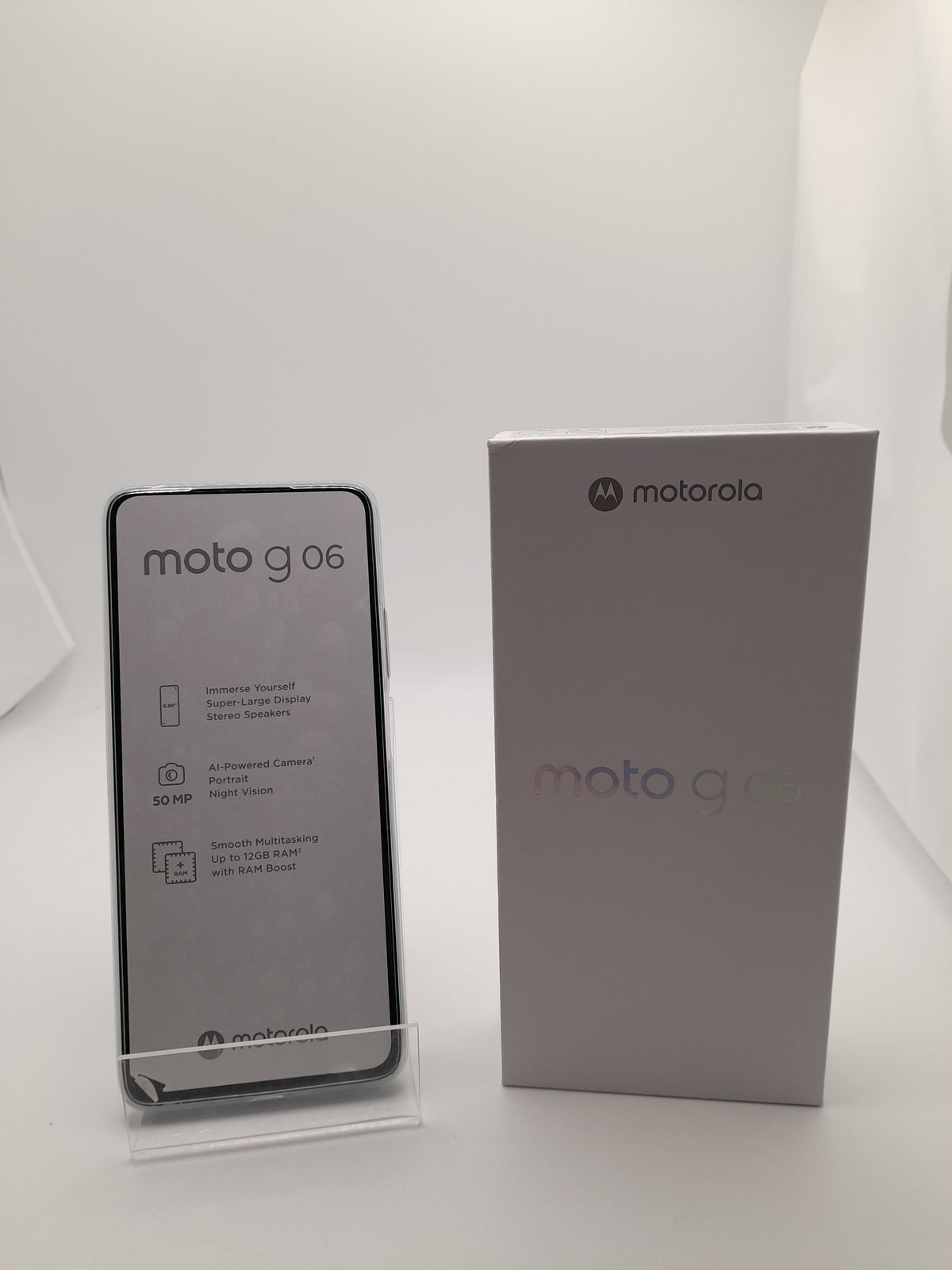 Motorola g06,64GB,Dark Blue , Boxed,Grade A