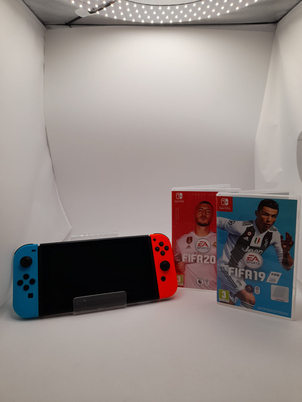 Nintendo Nintendo Switch Bundle, 32GB ,Blue and Red, Grade B