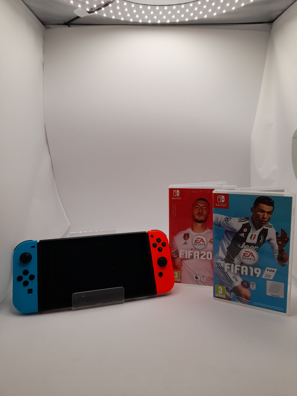 Nintendo Nintendo Switch Bundle, 32GB ,Blue and Red, Grade B
