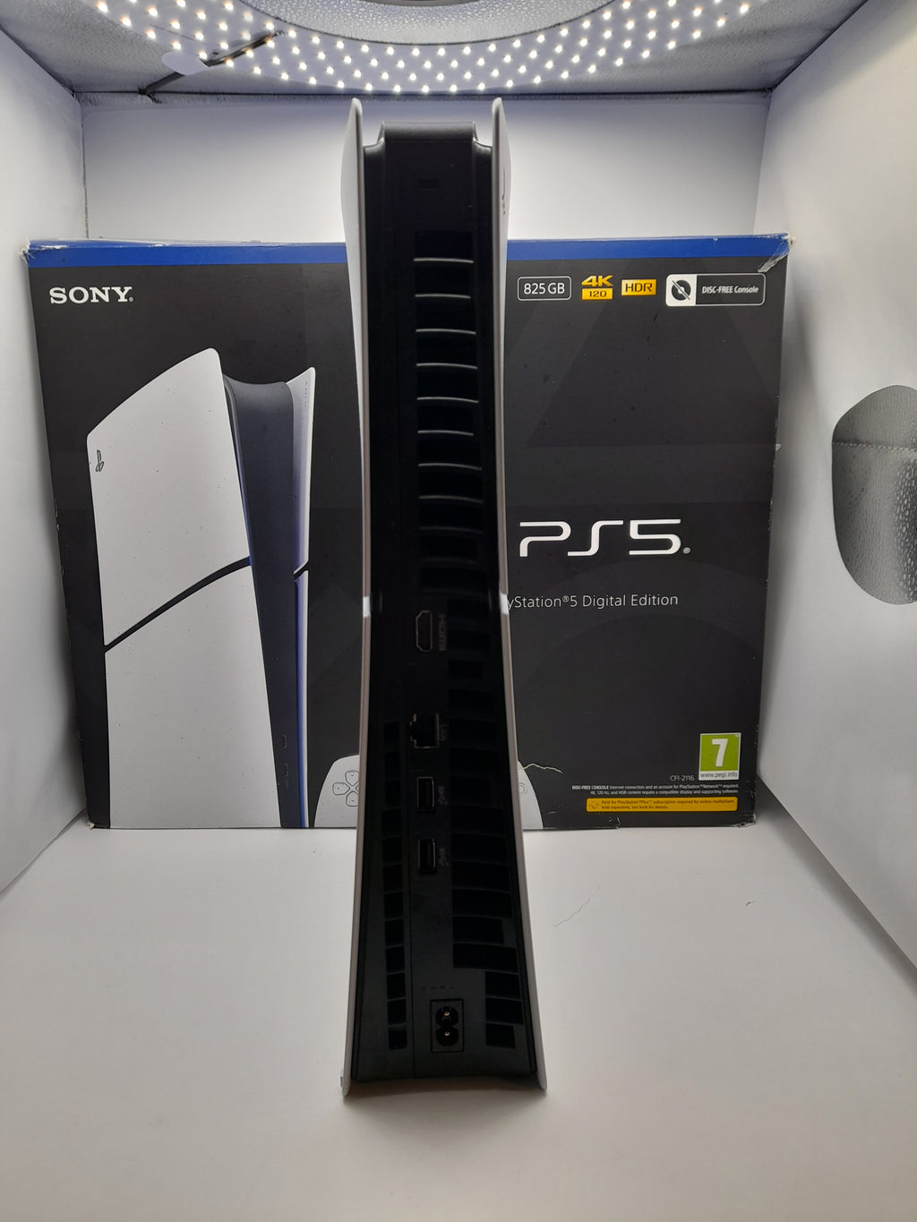 Sony PS5 Digital Edition ,825GB, White,Boxed, Grade B