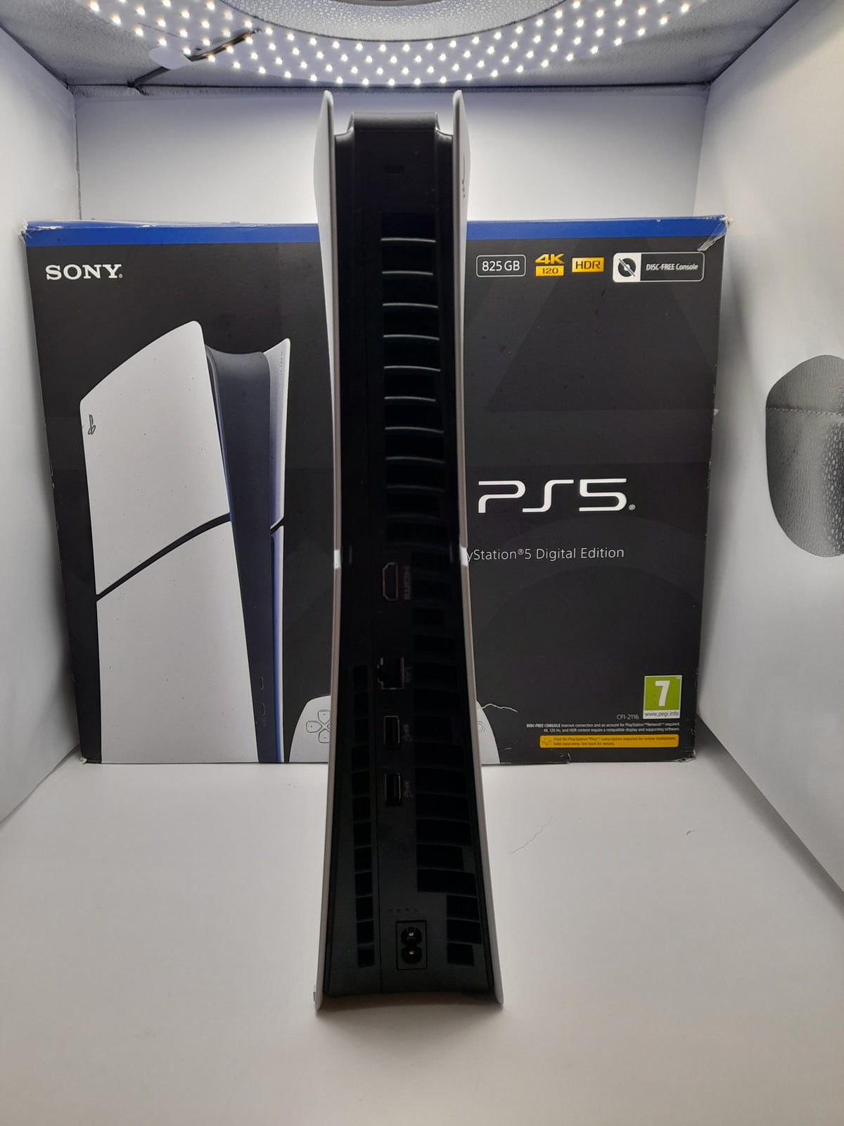 Sony PS5 Digital Edition ,825GB, White,Boxed, Grade B
