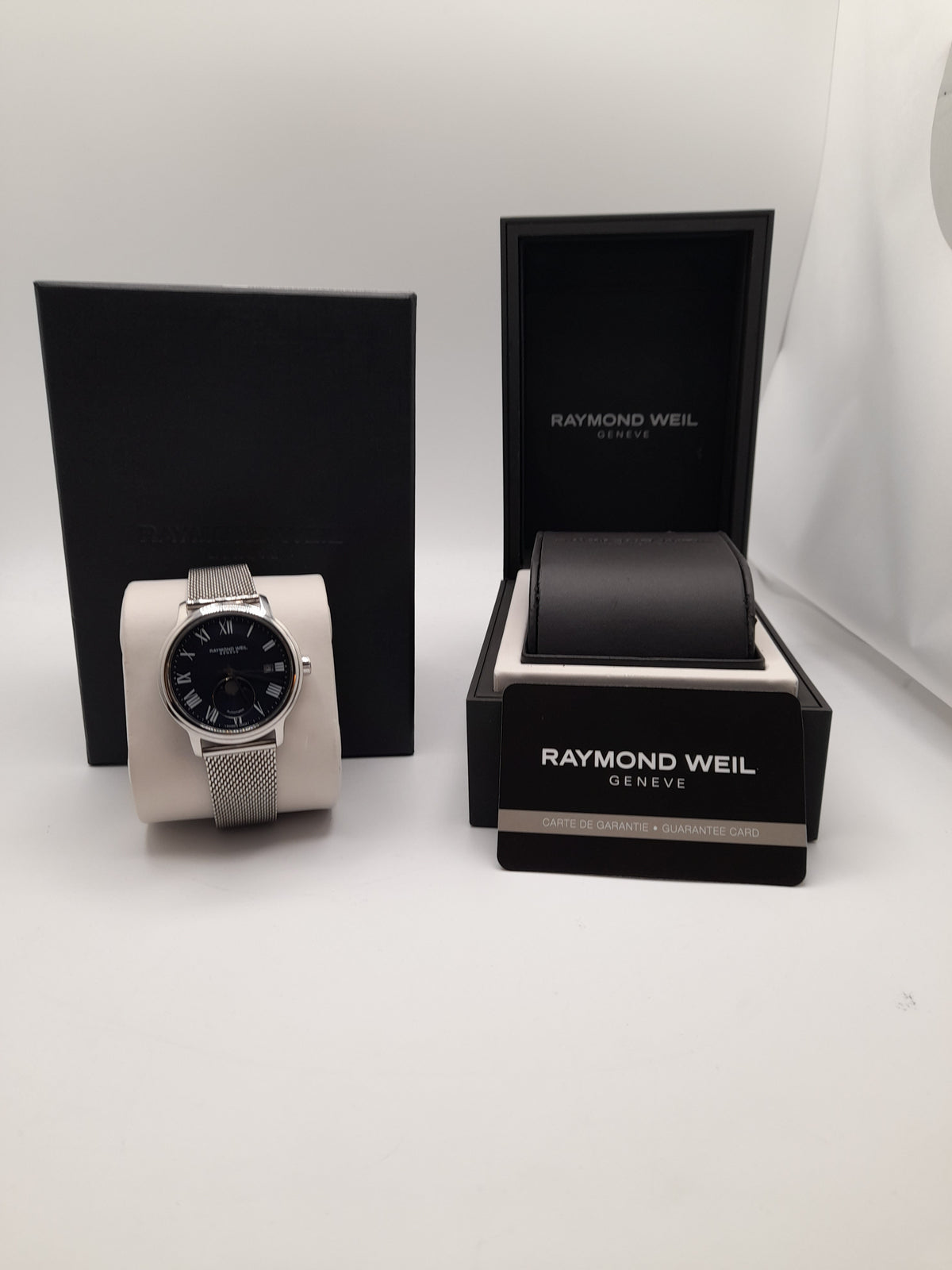 Raymond Weil Mastro Moon Phase Watch , Boxed ,Grade A