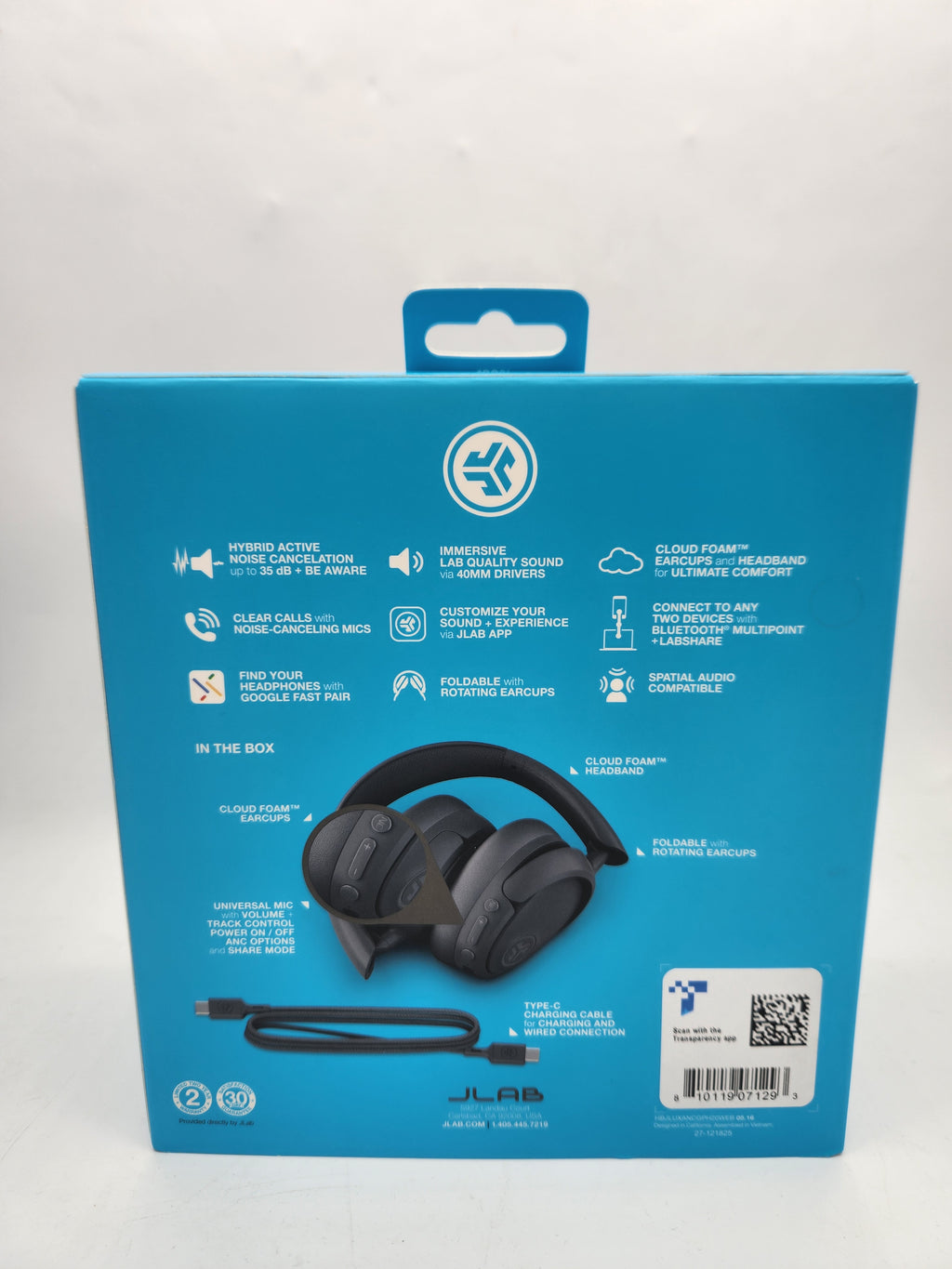 JLAB JBUDSLUX Black, Grade A