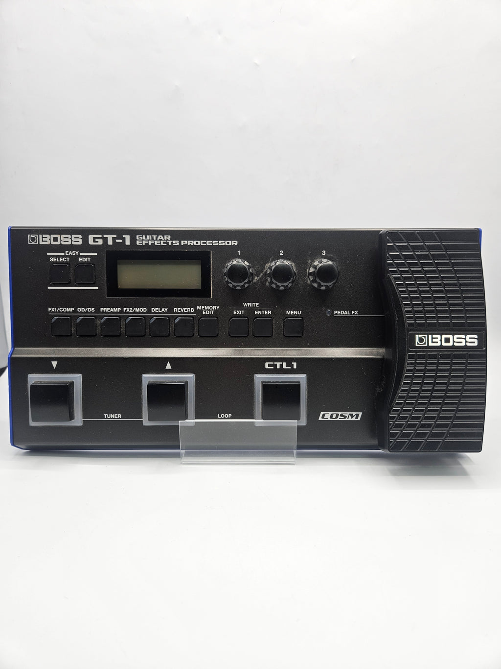 BOSS GT-1 guitar effects pedal Blue, Grade B