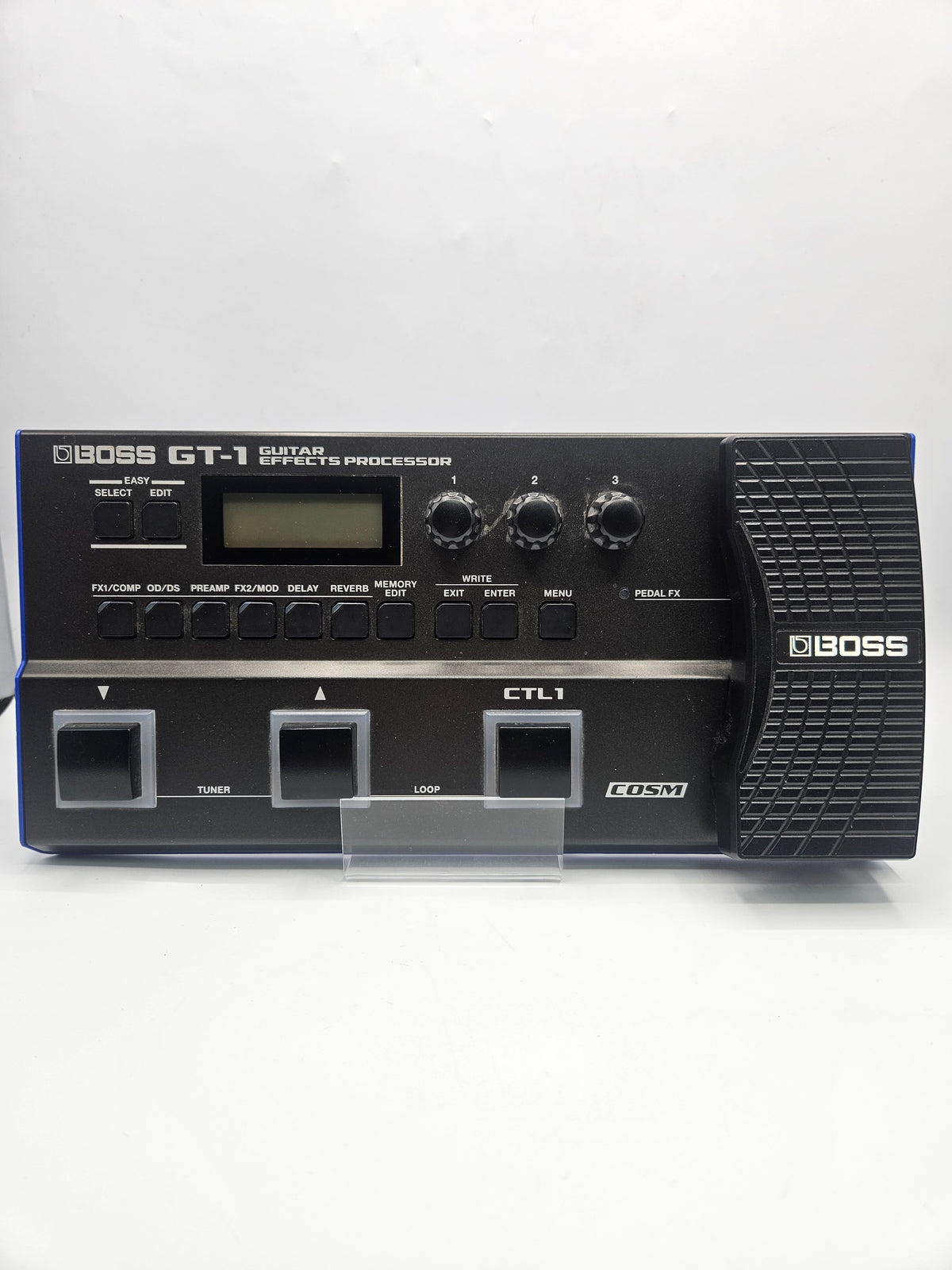 BOSS GT-1 guitar effects pedal Blue, Grade B