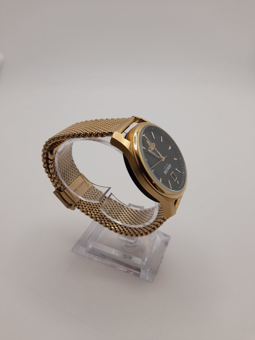 Vivienne Westwood Time Machine Holborn Black Pinstripe Gold Design Watch Time Machine ,Grade A