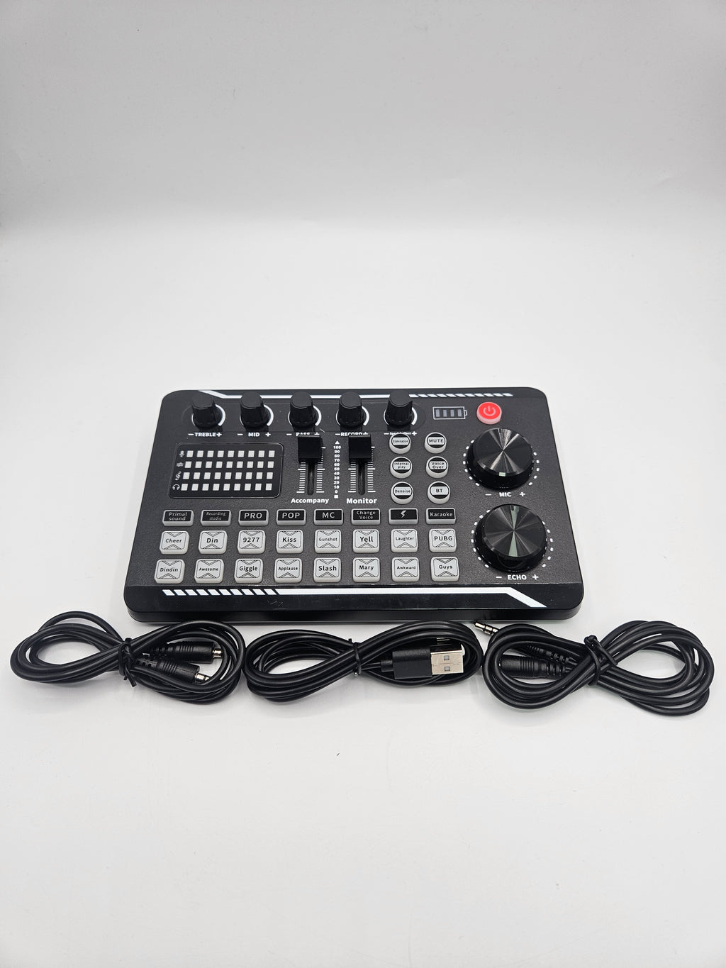 Live sound card Black, Grade B