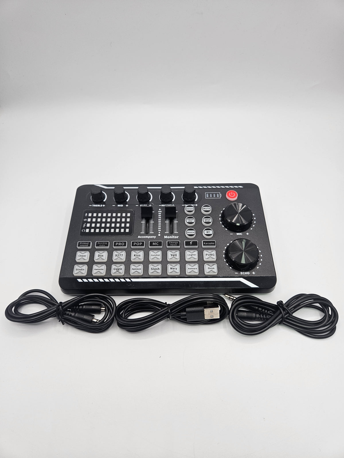 Live sound card Black, Grade B