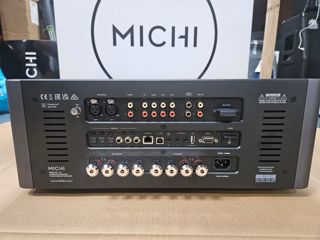 Rotel Michi X5 Integrated Amplifier Black, Grade A