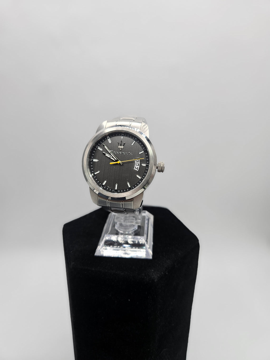 Maserati Successo Analogue Quartz Watch Silver, Grade B