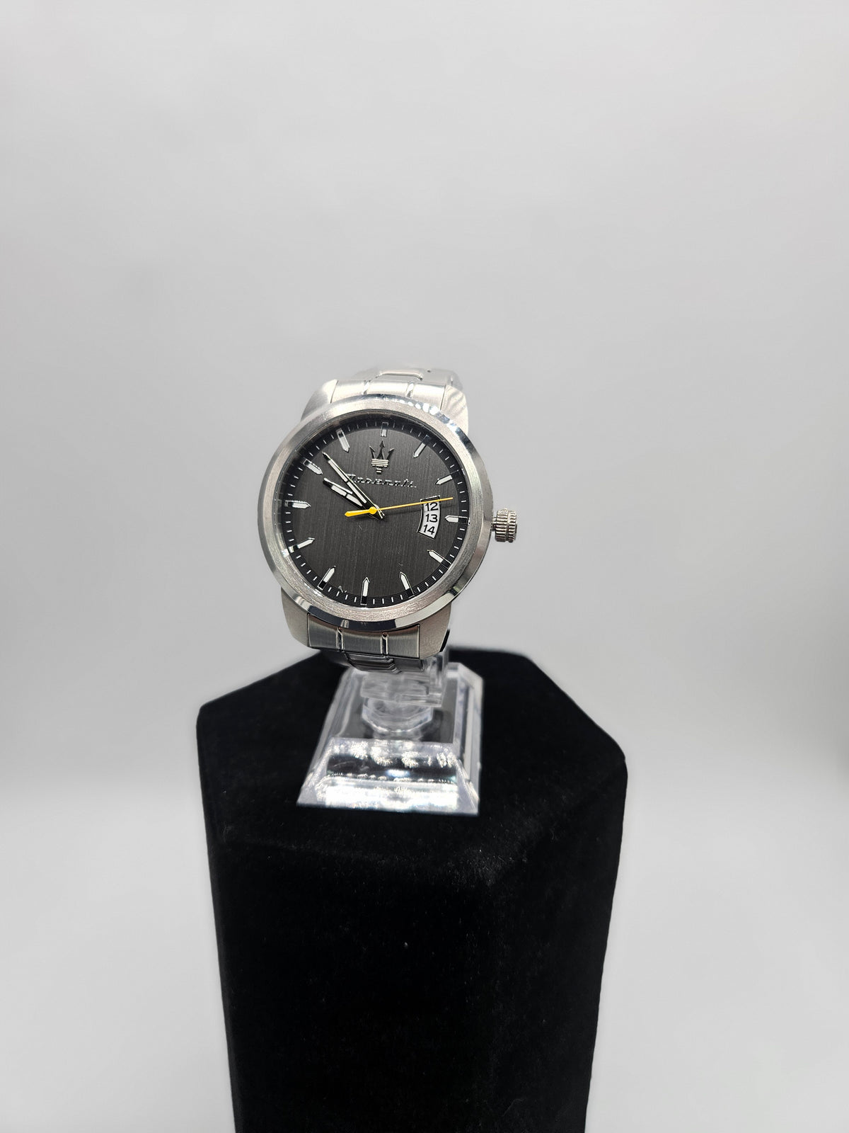 Maserati Successo Analogue Quartz Watch Silver, Grade B