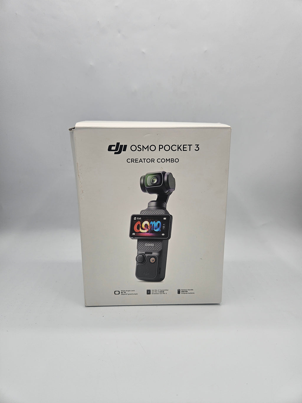 DJI Osmo pocket 3 creator combo Black, Grade B