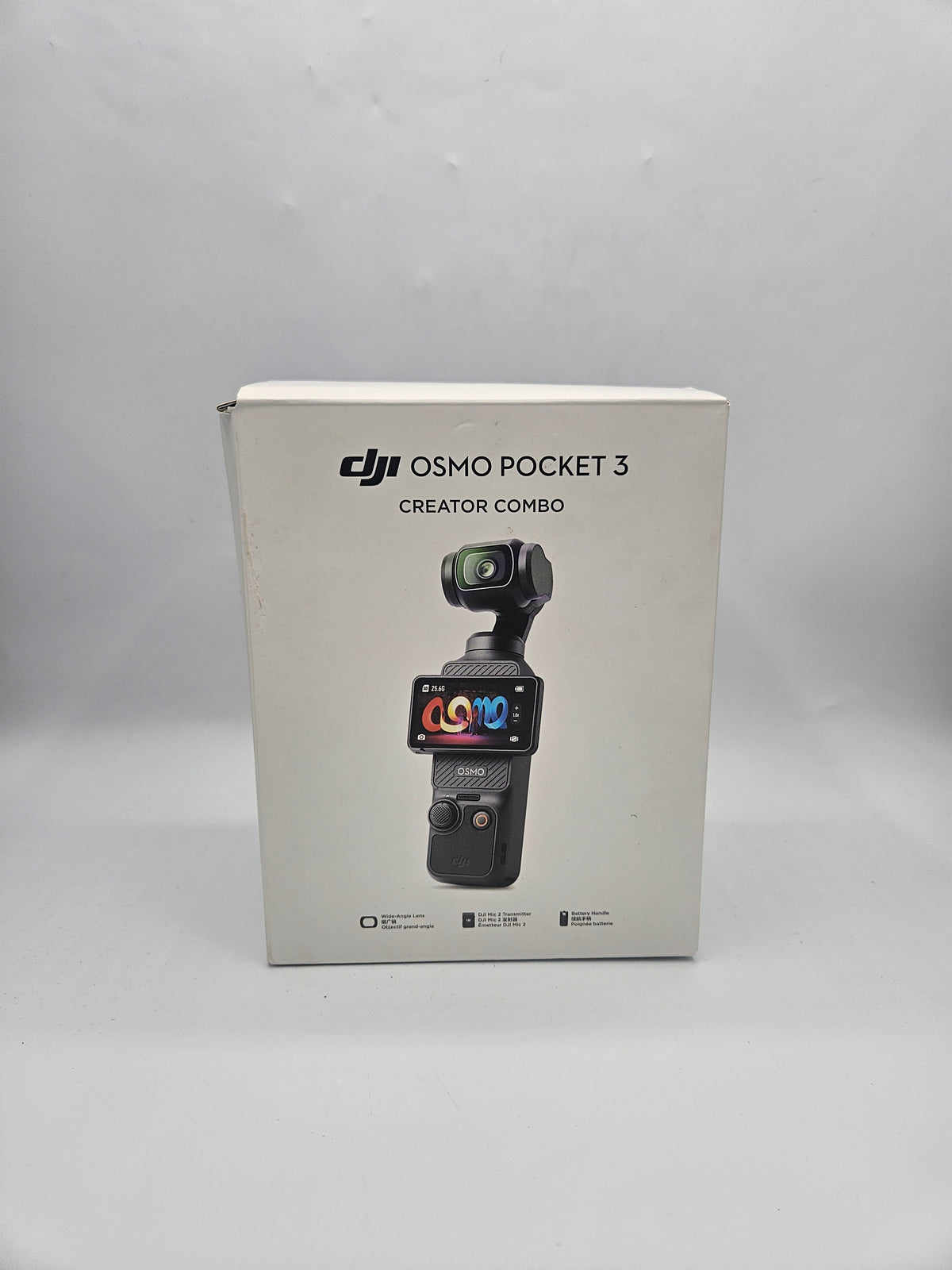 DJI Osmo pocket 3 creator combo Black, Grade B