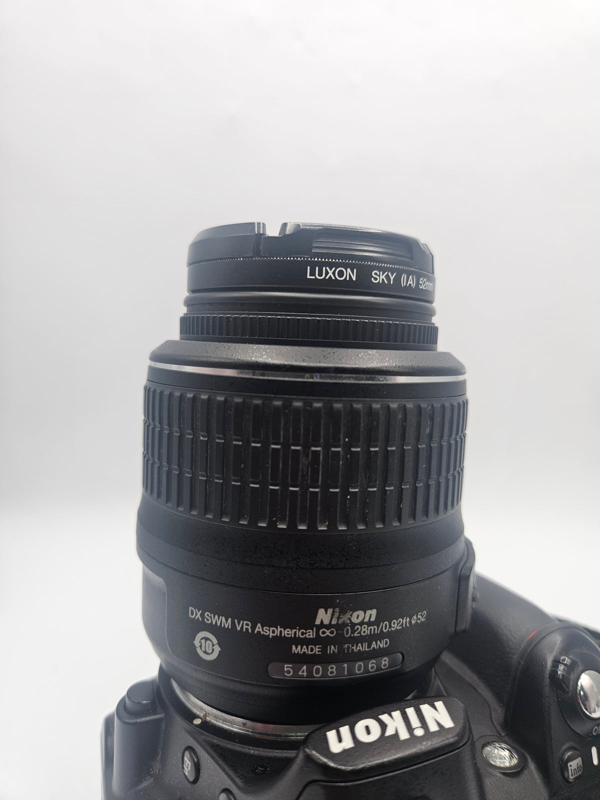 Nikon dx 18-55mm camera Black, Grade B