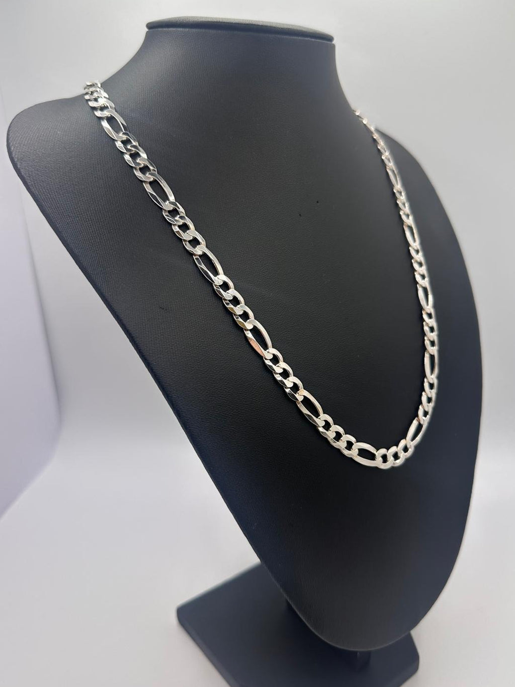 925, 32.00g Silver Figaro Link Chain
