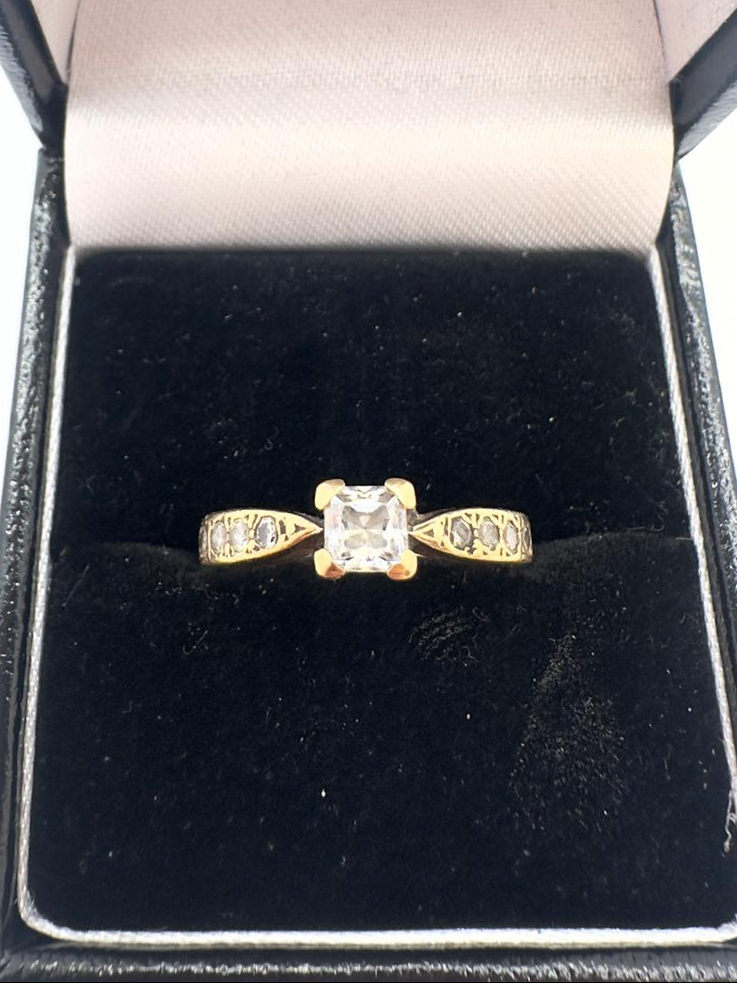 9ct, Gold Ring, 2.46g, Size L