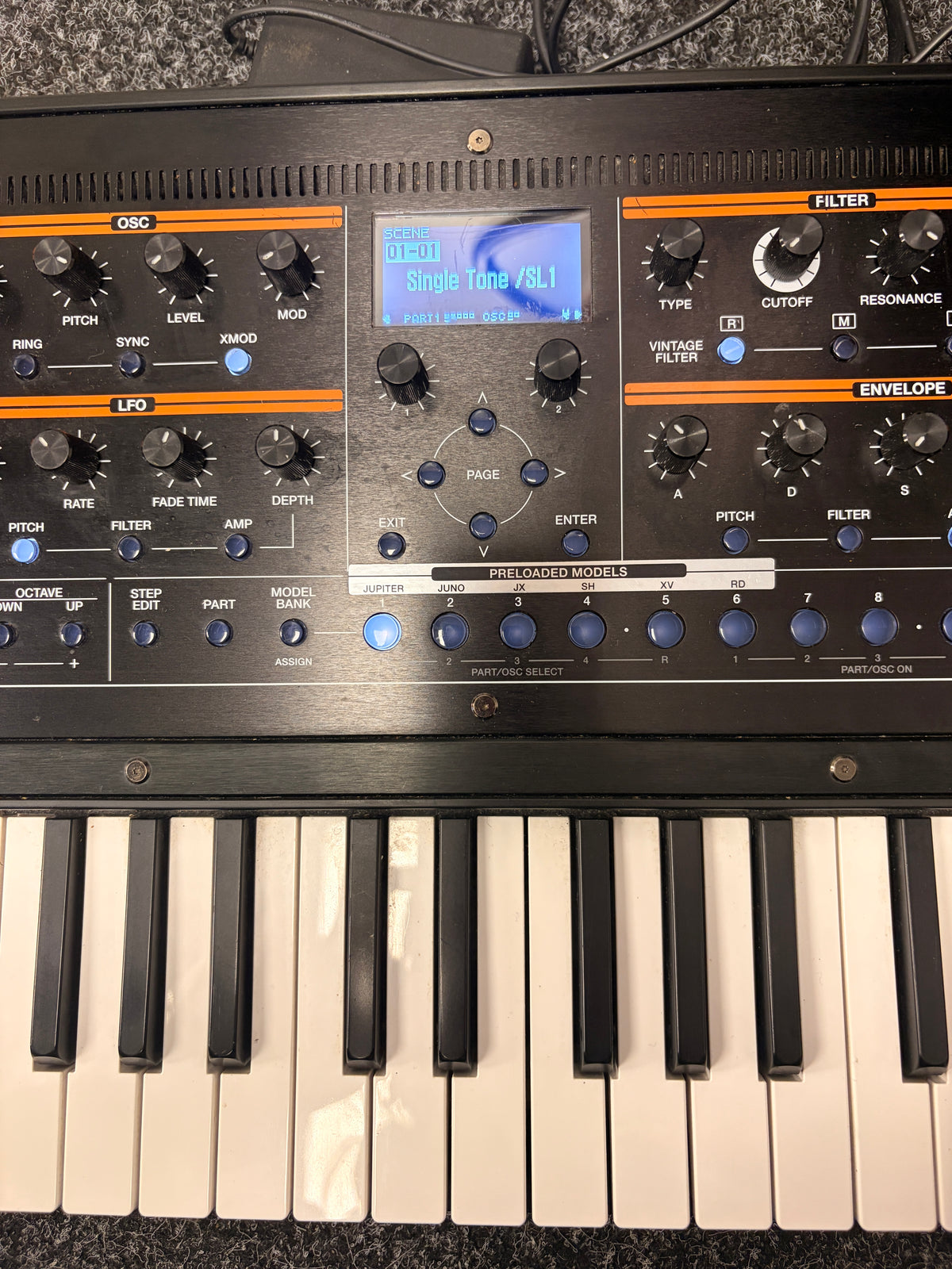 Roland Jupiter XM Keyboard Synthesizer