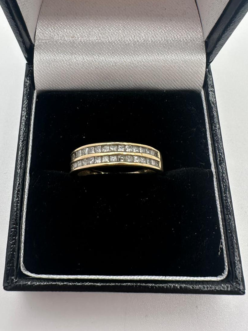 9ct, Gold Ring, Size L, 1.86g