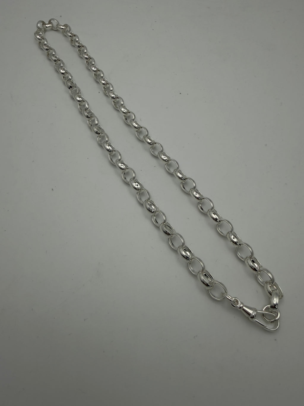 Sterling Silver 925 Belcher Chain, 22”, 11.64g, Grade A