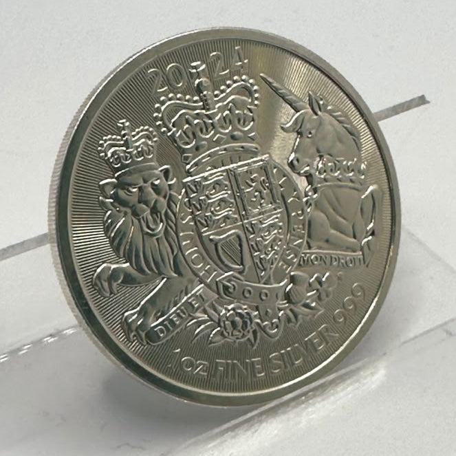 2024 Great Britain 1 oz Britannia Silver Bullion Coin