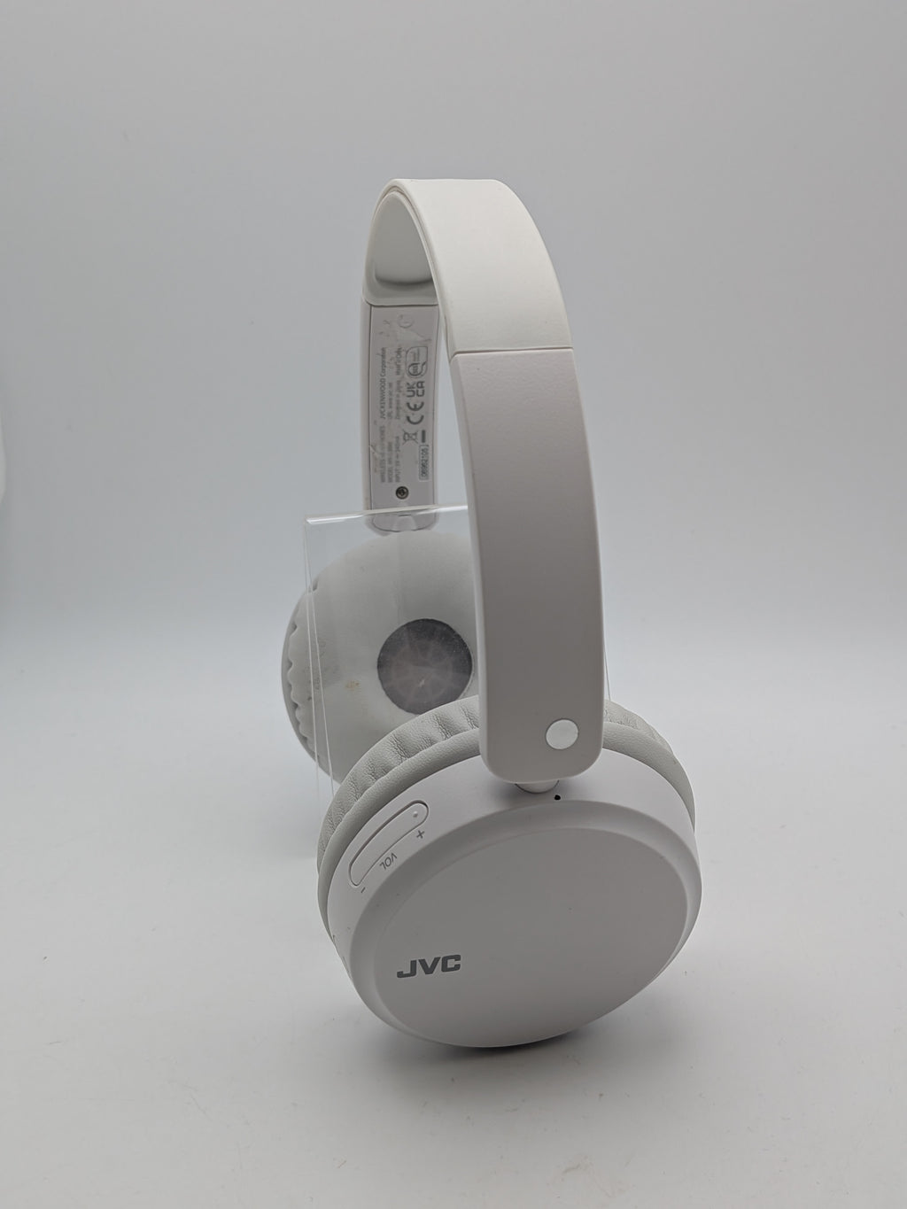 JVC Wireless Headphones, White, Grade B