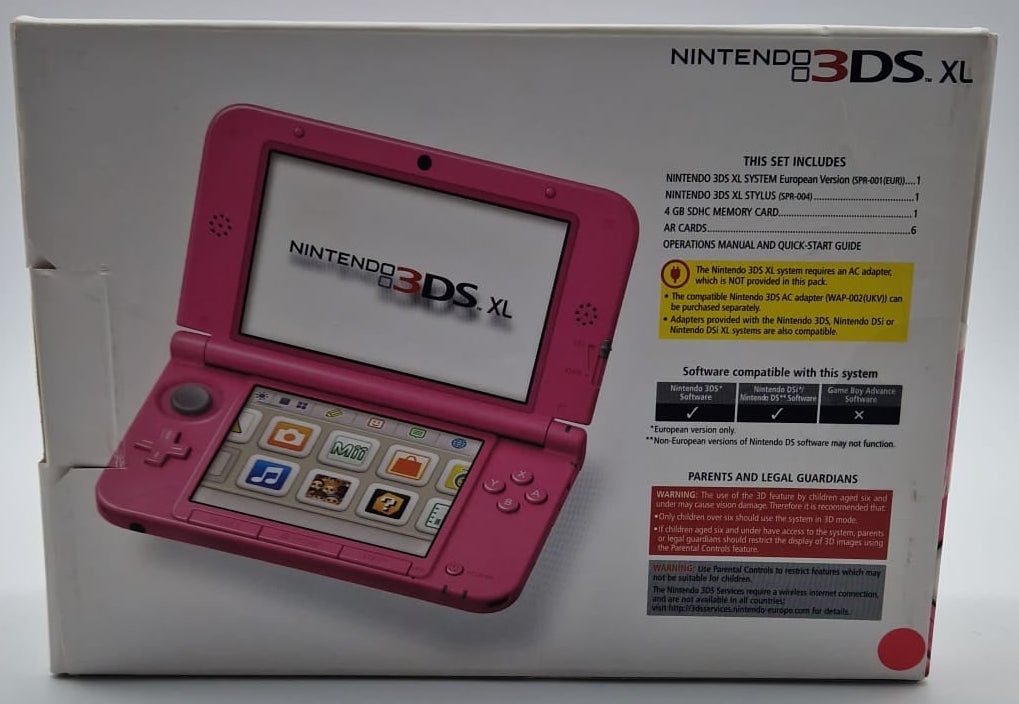 Nintendo 3DS XL Pink, Grade C