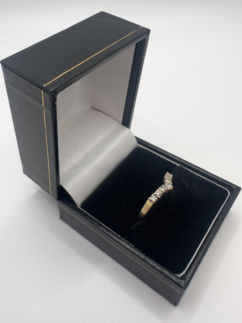 9ct, Gold Ring, 1.85, Size P 1/2