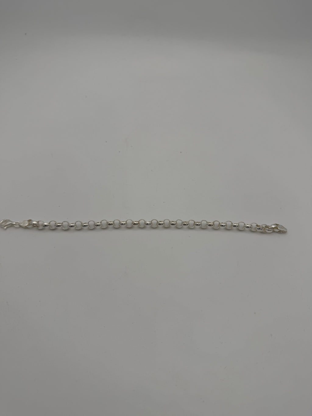 Sterling Silver 925 Belcher Bracelet, 13.45g, Grade A.