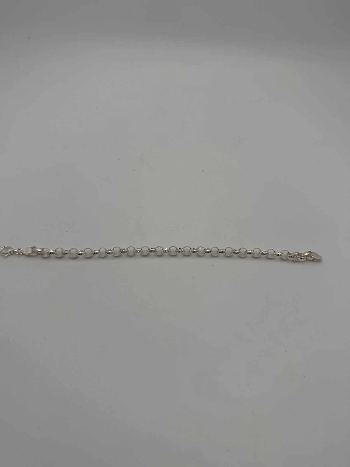 Sterling Silver 925 Belcher Bracelet, 13.45g, Grade A.