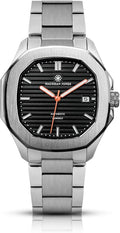 Maughan Jones Luminex Black Dial Automatic Watch Black, Grade B