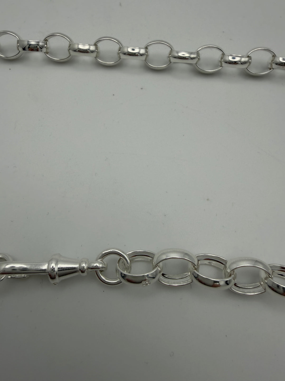 Sterling Silver 925 Belcher Chain, 22”, 33.65g, Grade A.