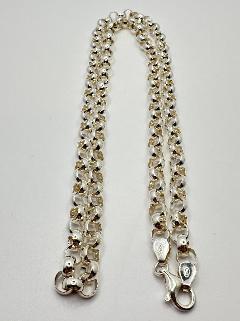 Sterling Silver 925, Blecher Chain, 24", 36.55g