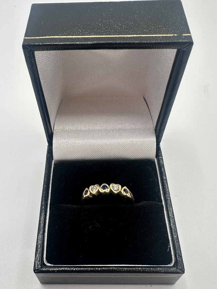 9ct, Gold Ring, 1.39g, Size L
