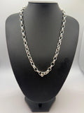925, 34.00g Silver Belcher Link Chain