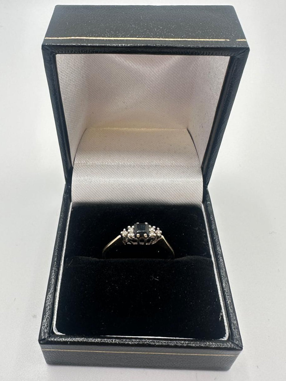 9ct, Gold Ring, 1.6g, Size L