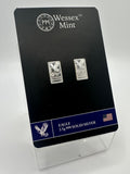 Wessex Mint 2x2.5g Silver Eagle Bars