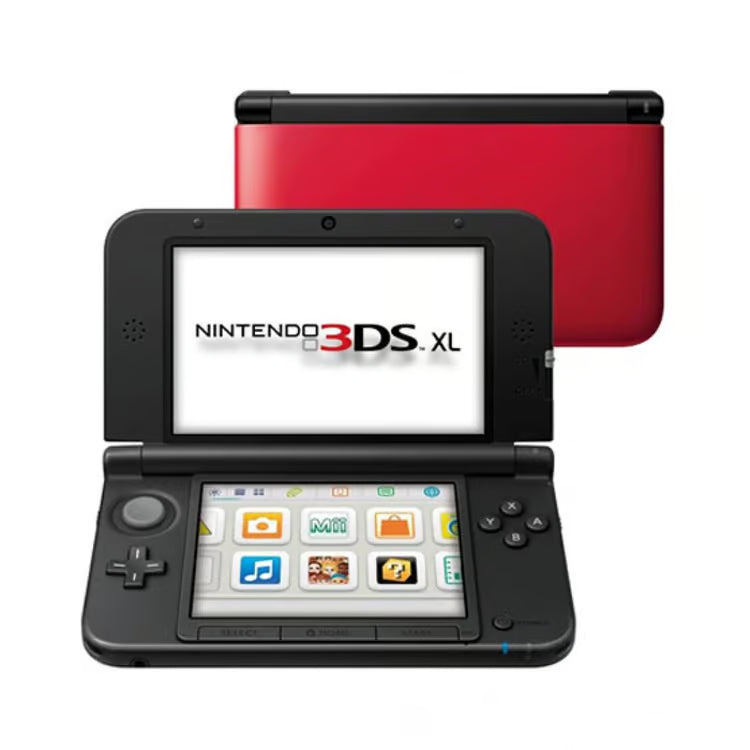 Nintendo 3DS XL 2GB Black and Red, Grade B