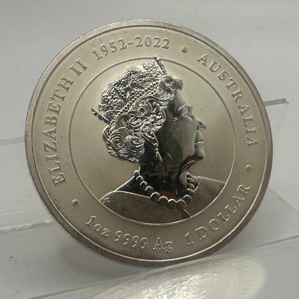 2024 Australian Dragon 1oz .999 Fine Silver Coin