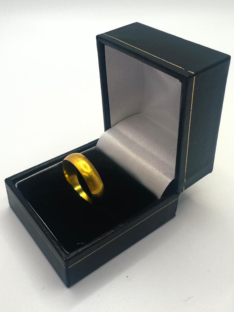 22ct, Gold Wedding Band Ring, Size T, 6.17g