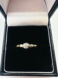 18ct, Gold Ring, With Stone, 1.76g, Size N
