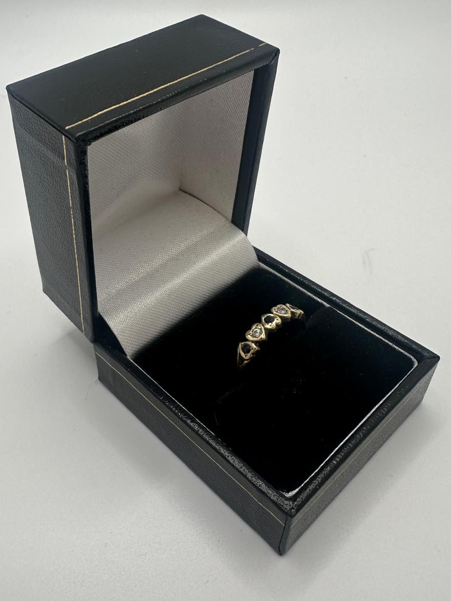 9ct, Gold Ring, 1.39g, Size L
