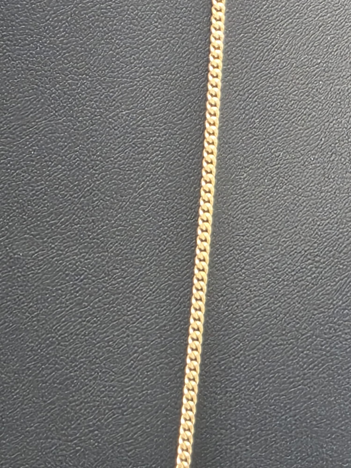 9ct Gold Curb Chain 26", 8.49G