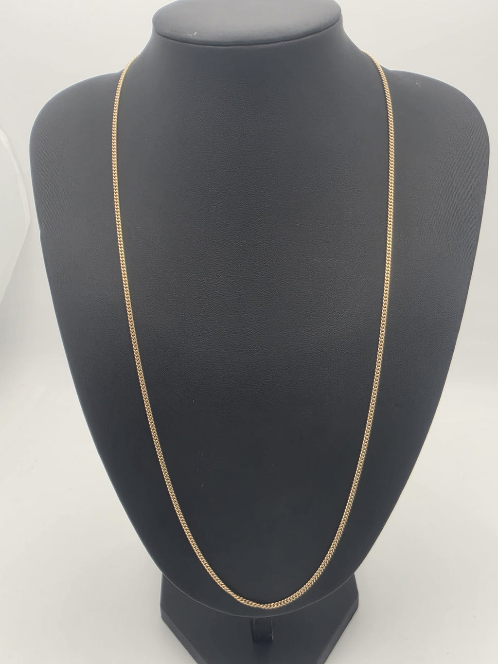 9ct Gold Curb Chain 26", 8.49G