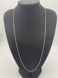 9ct Gold Curb Chain 26", 8.49G